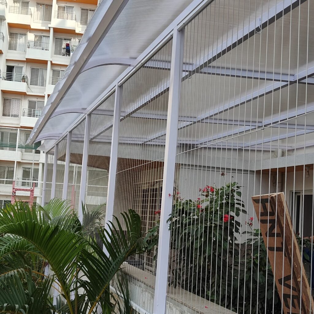 Invisible Grill For Balcony